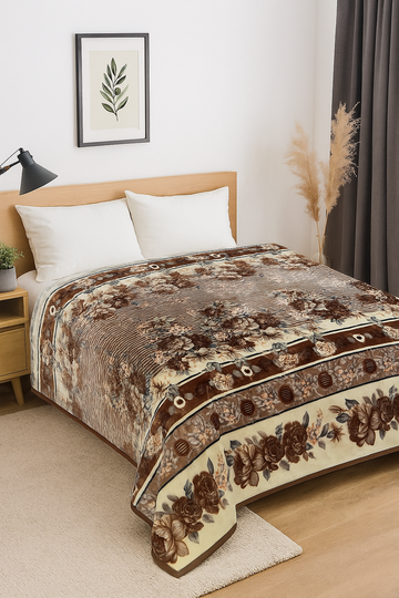 Lilly Cloudy Embossed Blanket – King Size