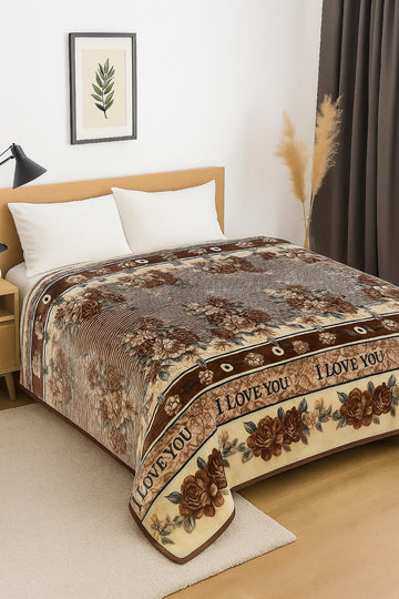 Lilly Cloudy Embossed Blanket – King Size