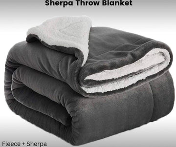 Sherpa Throw Blanket