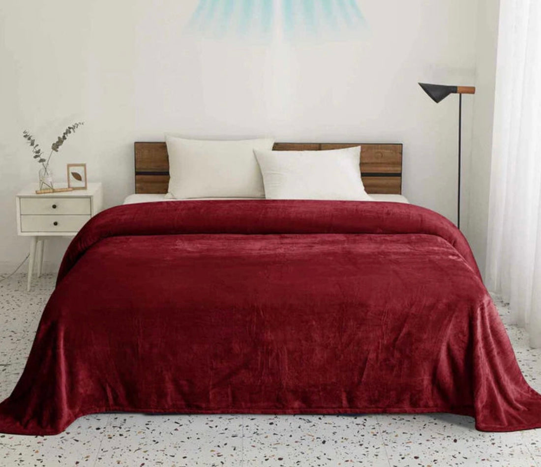 Plain Fleez Soft Blanket
