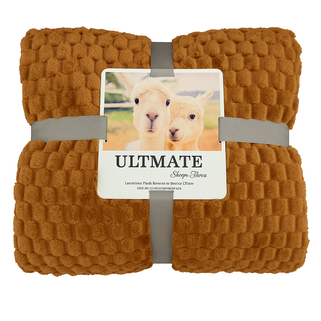 Ultimate Plush King-Size Quilt & Throw – Ultra Soft & Fluffy Comfort