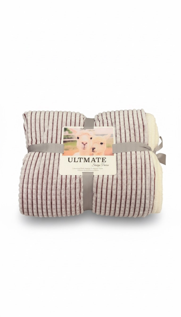 Ultimate Plush King-Size Quilt & Throw – Ultra Soft & Fluffy Comfort