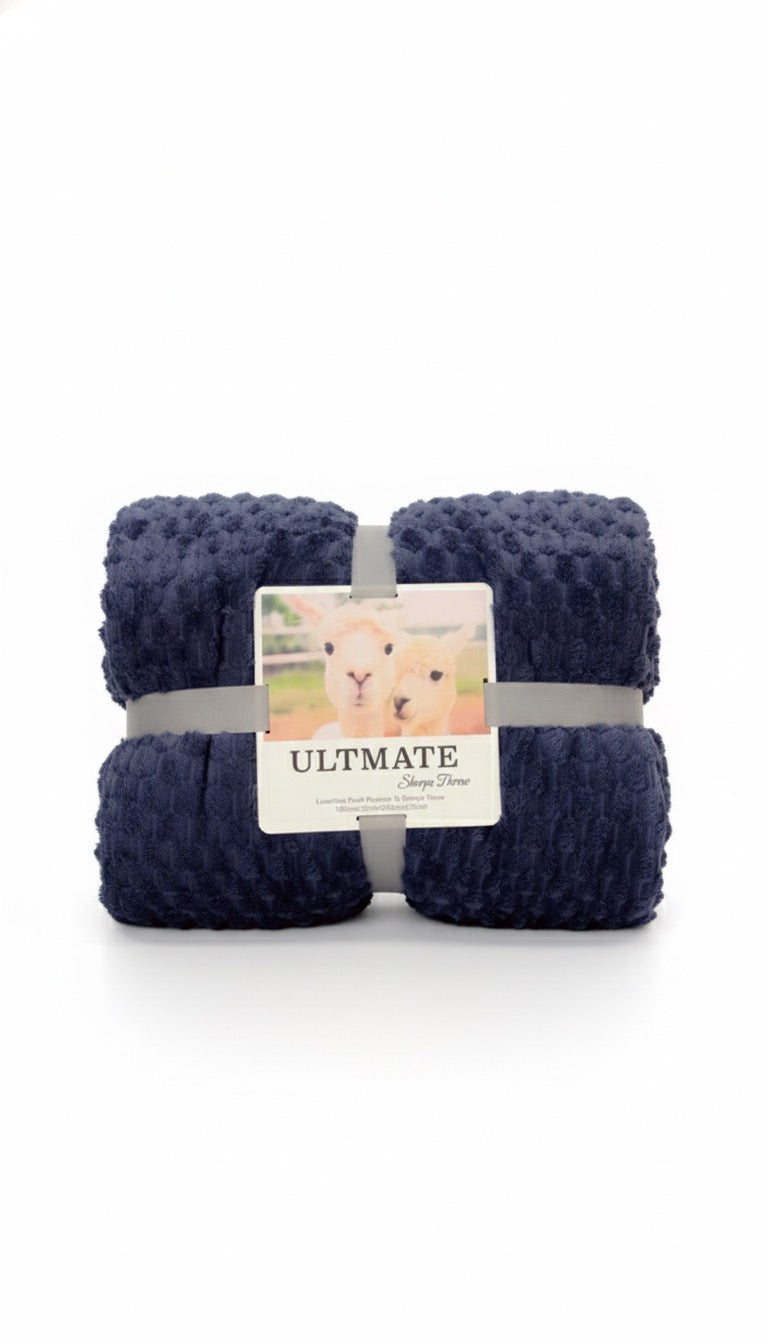 Ultimate Plush King-Size Quilt & Throw – Ultra Soft & Fluffy Comfort
