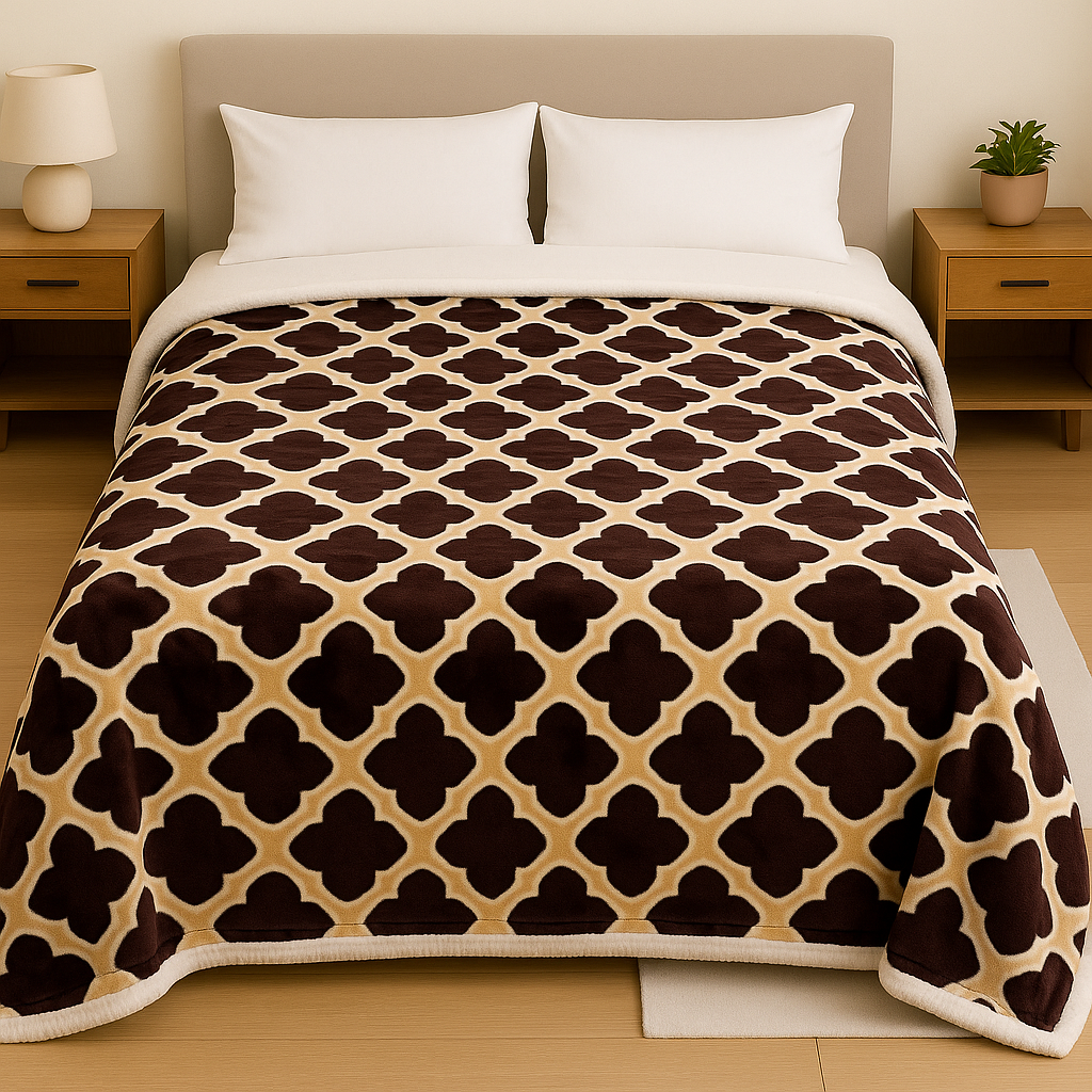 Royal Shepra  Printed Blanket – King Size
