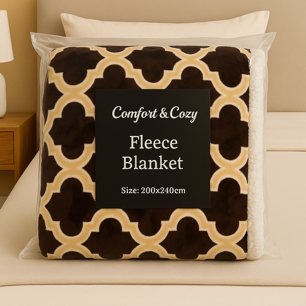 Royal Shepra  Printed Blanket – King Size