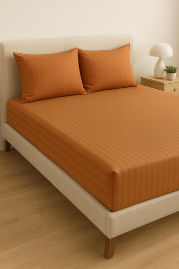 3Pc King Size Fitted Bedsheet Set