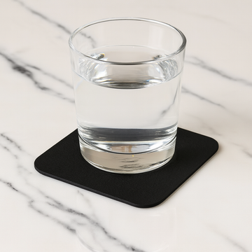 Luxury Leather Table Coasters (Set of 6) – Heat & Water Resistant