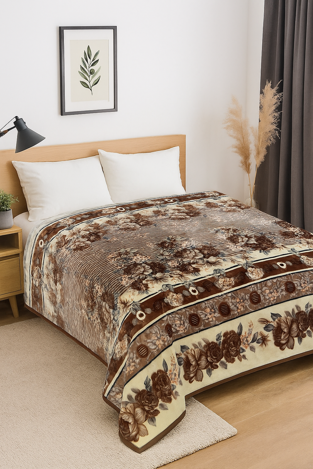 Lilly Cloudy Embossed Blanket – King Size