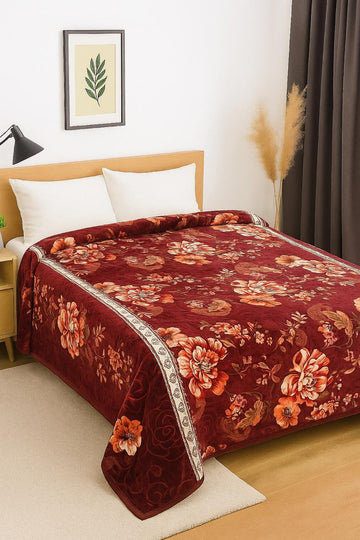 Lilly Cloudy Embossed Blanket-King Size