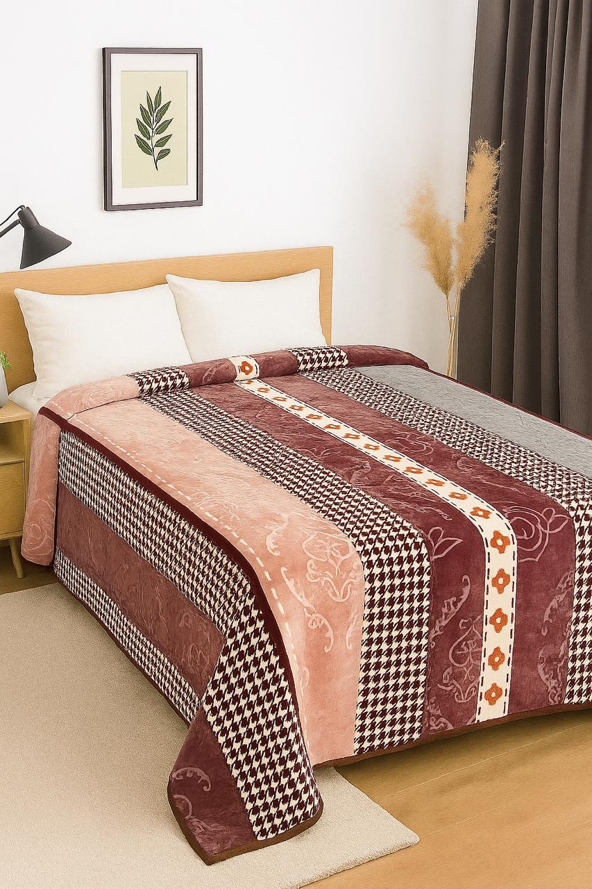 Lilly Cloudy Embossed Blanket – King Size