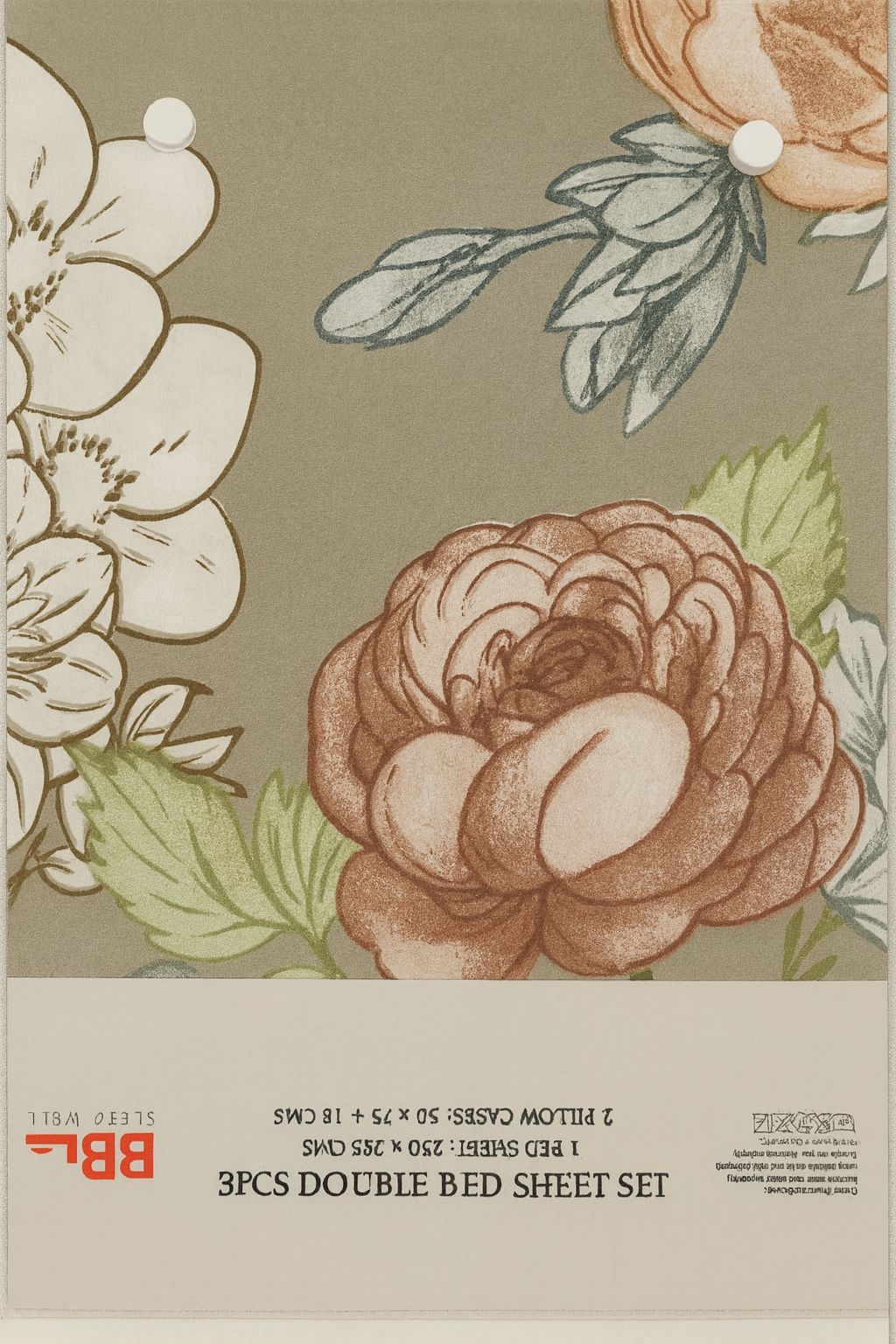 Luxury Garden Bloom Bed Sheet