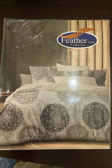 Export Quality Geometric Elegance Bed Set