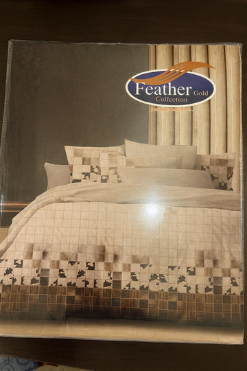 Export Quality Modern Checkered Bed Set